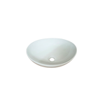 Imagen de Bacha de apoyo Oval 41x33 cm blanco Brillante Dmc
