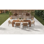 Imagen de Porcelanato para piso y pared Detroit Light 61x61cm Antideslizante, Mate y Rectificado