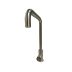 Imagen de Grifería de cocina Monocomando de mesada Pico Recto Gris Satinado