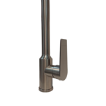 Imagen de Grifería de cocina Monocomando de mesada extensible Grafito Satinado