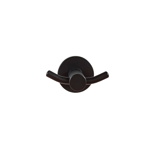 Imagen de Percha doble Milano Negro Mate GC