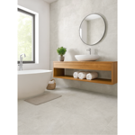 Imagen de Cerámica para piso y pared Limestone Gris 31x60 cm Mate