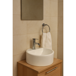 Imagen de Aro toallero cromo Milano Dmc