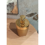 Imagen de DISPENSADOR DE JABON DE MESA DORADO