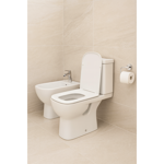 Imagen de Tapa de inodoro Montano Resina UF Blanca Cierre Lento