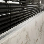 Imagen de Acero Inox. Listello Clásico 20mm x 2.20 mt Esmerilado