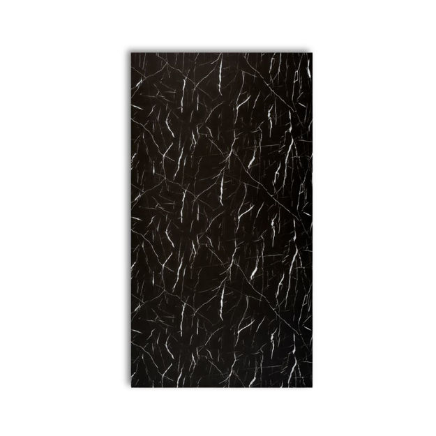 Imagen de Placa de pvc Mármol Negro 122x244cm x 3mm