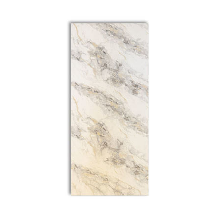 Imagen de Placa de pvc Mármol Blanco y Gris 122x244cm x 3mm