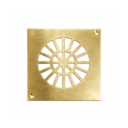 Imagen de Rejilla bronce pulido reposición reja 15x15 cm